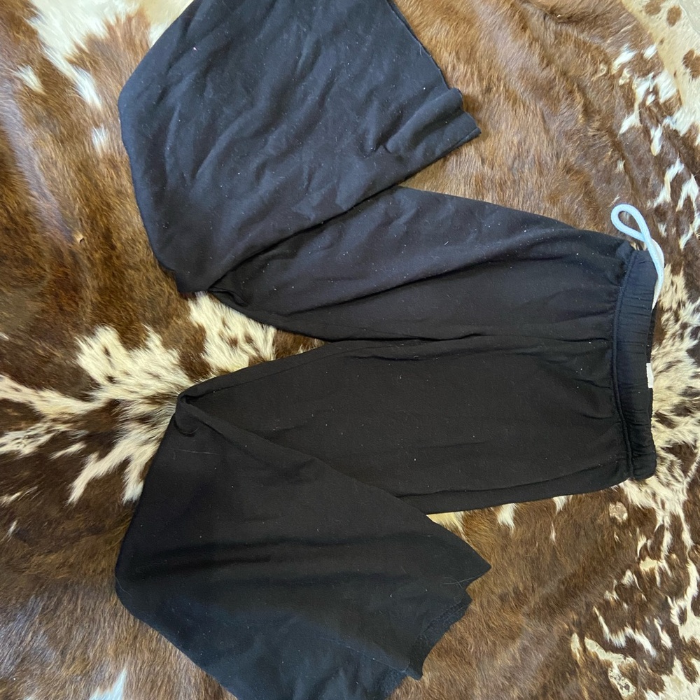 Black Wide-Leg Pants